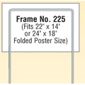 Steel Wire Poster Frames (Fits 22"x14" or 24"x18" Folded)